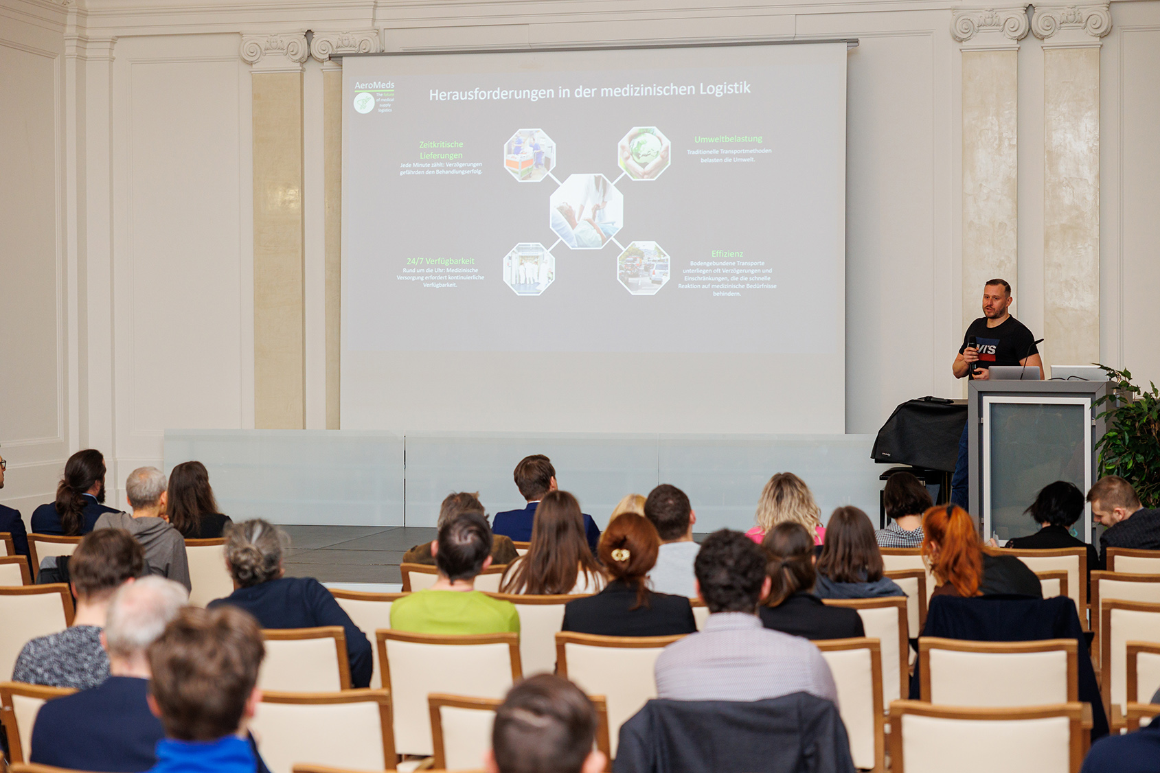 AeroMeds bei der Green Startup Night: Ein Schritt vorwärts für nachhaltige medizinische Versorgung